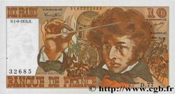 10 Francs BERLIOZ FRANCIA  1974 F.63.06 EBC