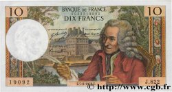 10 Francs VOLTAIRE FRANKREICH  1972 F.62.58 fVZ
