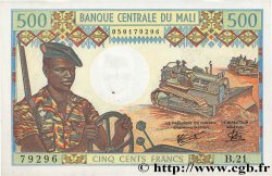 500 Francs MALI  1973 P.12e AU