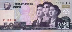 50 Won NORTH KOREA  2002 P.60 UNC