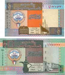 1/4 et 1/2 Dinar Lot KUWAIT  1994 P.23a et P.24a