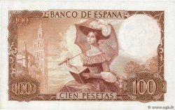 100 Pesetas ESPAÑA  1965 P.150 EBC