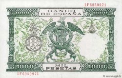 1000 Pesetas SPANIEN  1957 P.149a VZ