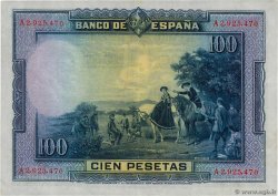 100 Pesetas SPANIEN  1928 P.076b VZ