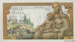 1000 Francs DÉESSE DÉMÉTER FRANCIA  1943 F.40.15 EBC