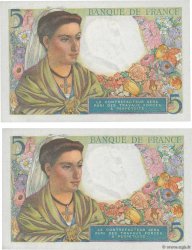 5 Francs BERGER Lot FRANCIA  1943 F.05.03 AU