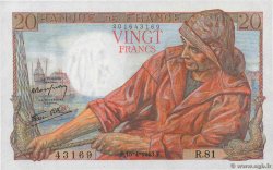 20 Francs PÊCHEUR FRANCIA  1943 F.13.06