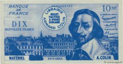 1000 Francs RICHELIEU Scolaire FRANCE regionalism and various  1964 F.(42) XF