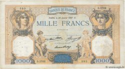 1000 Francs CÉRÈS ET MERCURE FRANCE  1937 F.37.10 F-