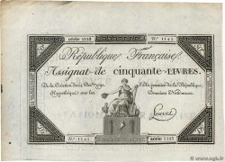 50 Livres FRANCE  1792 Ass.39a