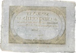 500 Livres FRANCE  1794 Ass.47a TTB