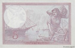 5 Francs FEMME CASQUÉE modifié FRANKREICH  1939 F.04.04 VZ