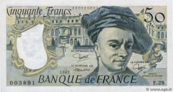 50 Francs QUENTIN DE LA TOUR FRANCE  1982 F.67.08 pr.SUP