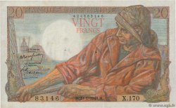 20 Francs PÊCHEUR FRANKREICH  1948 F.13.12