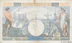 1000 Francs COMMERCE ET INDUSTRIE FRANCIA  1941 F.39.04
 BC+