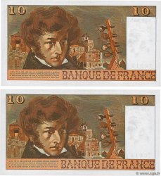 10 Francs BERLIOZ Consécutifs FRANCE  1975 F.63.12 SPL