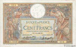 100 Francs LUC OLIVIER MERSON grands cartouches FRANCIA  1926 F.24.04