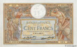 100 Francs LUC OLIVIER MERSON grands cartouches FRANCE  1929 F.24.08 pr.SUP