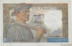 10 Francs MINEUR FRANCIA  1949 F.08.20