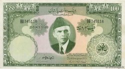 100 Rupees PAKISTAN  1957 P.18a XF+