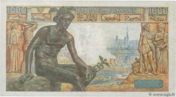1000 Francs DÉESSE DÉMÉTER FRANCIA  1943 F.40.27 MBC