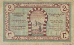 2 Francs TUNISIA  1943 P.56 q.BB