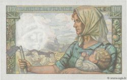 10 Francs MINEUR FRANCIA  1946 F.08.16 q.FDC