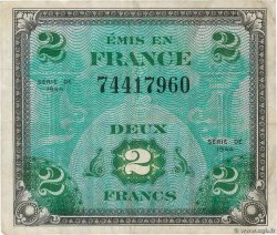 2 Francs DRAPEAU FRANKREICH  1944 VF.16.01 fSS