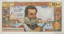 50 Nouveaux Francs HENRI IV FRANKREICH  1959 F.58.04