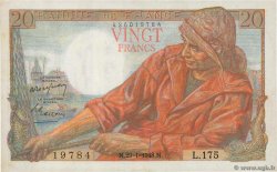 20 Francs PÊCHEUR FRANCIA  1948 F.13.12 SPL