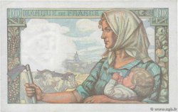 10 Francs MINEUR FRANCE  1942 F.08.03 VF-
