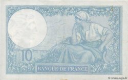 10 Francs MINERVE modifié FRANKREICH  1941 F.07.26 SS