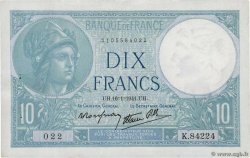 10 Francs MINERVE modifié FRANKREICH  1941 F.07.28