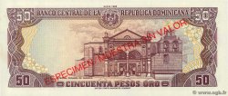 50 Pesos Oro Spécimen DOMINICAN REPUBLIC  1988 P.127s UNC