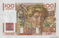 100 Francs JEUNE PAYSAN FRANCIA  1951 F.28.29 SC