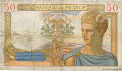 50 Francs CÉRÈS FRANCE  1935 F.17.04 VG
