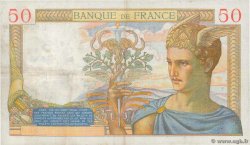 50 Francs CÉRÈS FRANCE  1937 F.17.38 pr.TTB