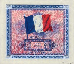 5 Francs DRAPEAU FRANCIA  1944 VF.17.02 q.FDC