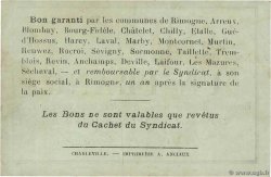 1 Franc FRANCE régionalisme et divers Rimogne 1916 JP.08-190 TTB