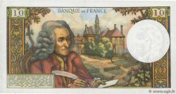 10 Francs VOLTAIRE FRANCE  1972 F.62.58 VF