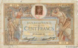 100 Francs LUC OLIVIER MERSON grands cartouches FRANCE  1935 F.24.14 G