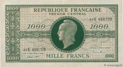 1000 Francs MARIANNE THOMAS DE LA RUE FRANCE  1945 VF.13.02 pr.SUP