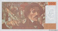 100 Francs DELACROIX 442-1 & 442-2 FRANCE  1995 F.69ter.02b pr.SPL