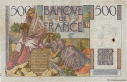 500 Francs CHATEAUBRIAND FRANCE  1953 F.34.12 TB