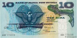 10 Kina PAPúA-NUEVA GUINEA  1985 P.07