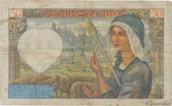 50 Francs JACQUES CŒUR FRANCIA  1940 F.19.03 q.MB