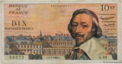 10 Nouveaux Francs RICHELIEU FRANCE  1960 F.57.08 G