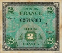 2 Francs DRAPEAU FRANCIA  1944 VF.16.02