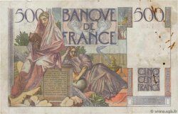 500 Francs CHATEAUBRIAND FRANCE  1945 F.34.02 TB+