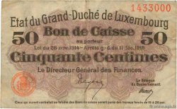 50 Centimes LUXEMBOURG  1919 P.26 B